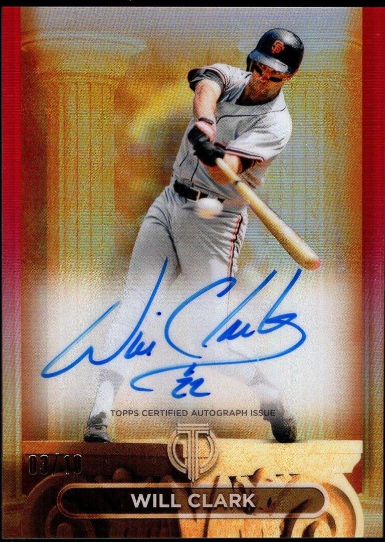 Will Clark [Red] #PTGA-WC