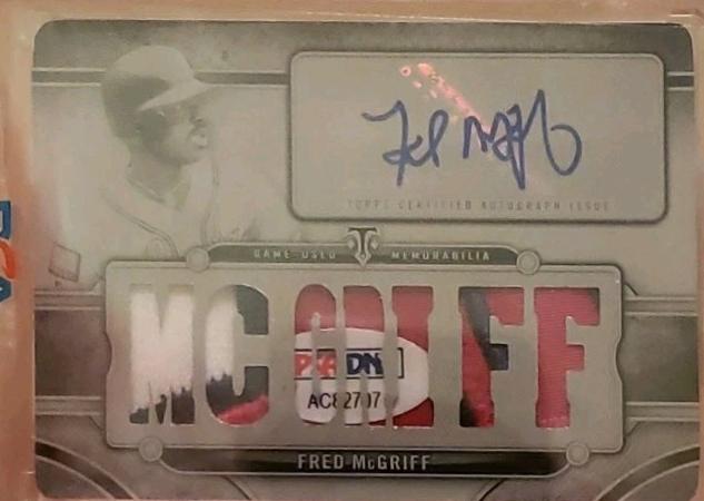 Fred McGriff [Wood] #TTAR-MCG1