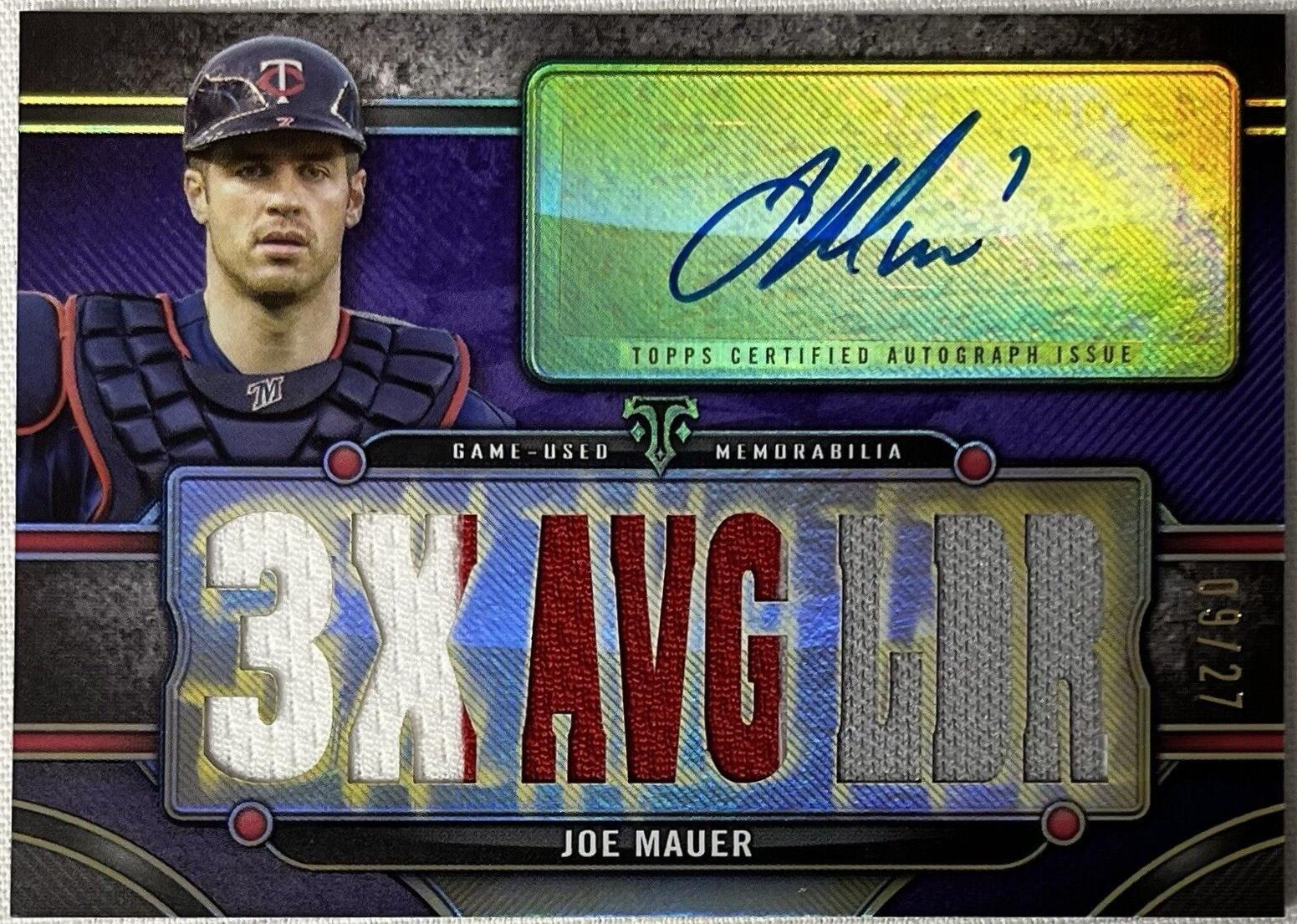 Joe Mauer [Amethyst] #TTAR-JMA2