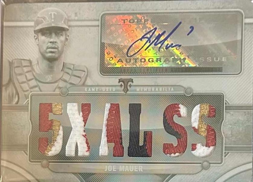 Joe Mauer [Magenta Printing Plate] #TTAR-JMA3