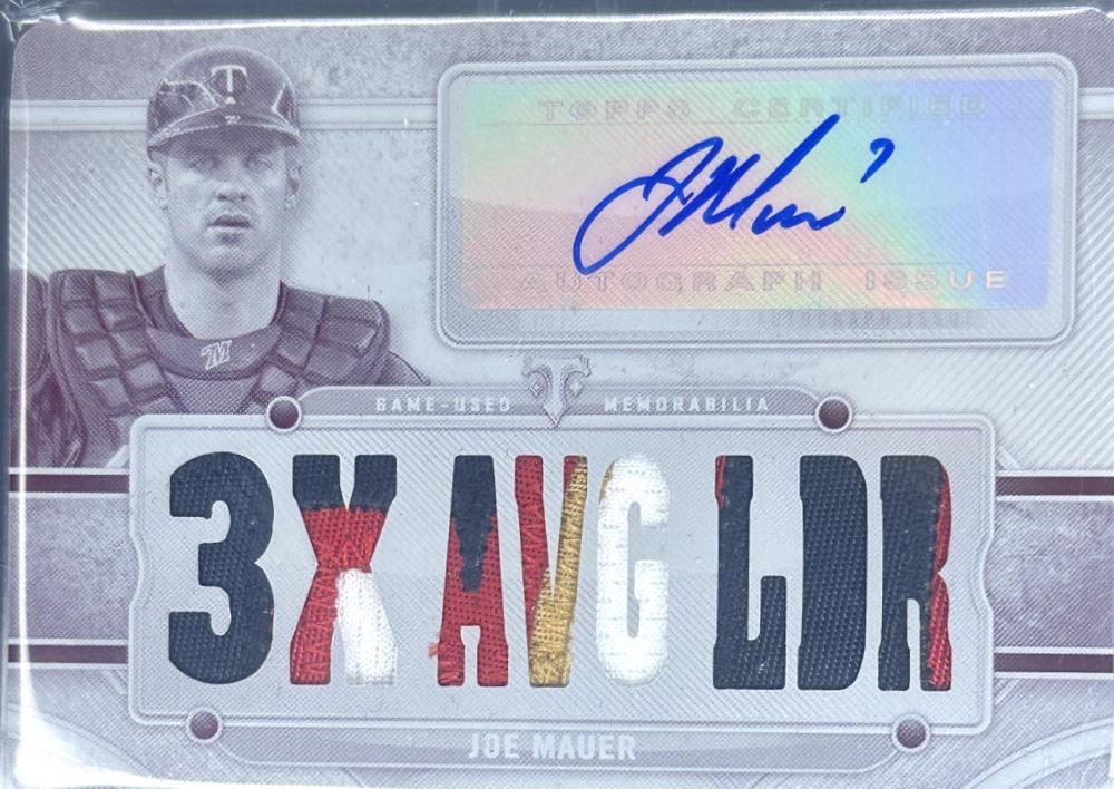 Joe Mauer [Wood] #TTAR-JMA2