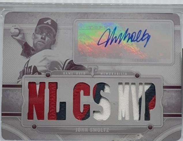 John Smoltz [Black Printing Plate] #TTAR-JSM2