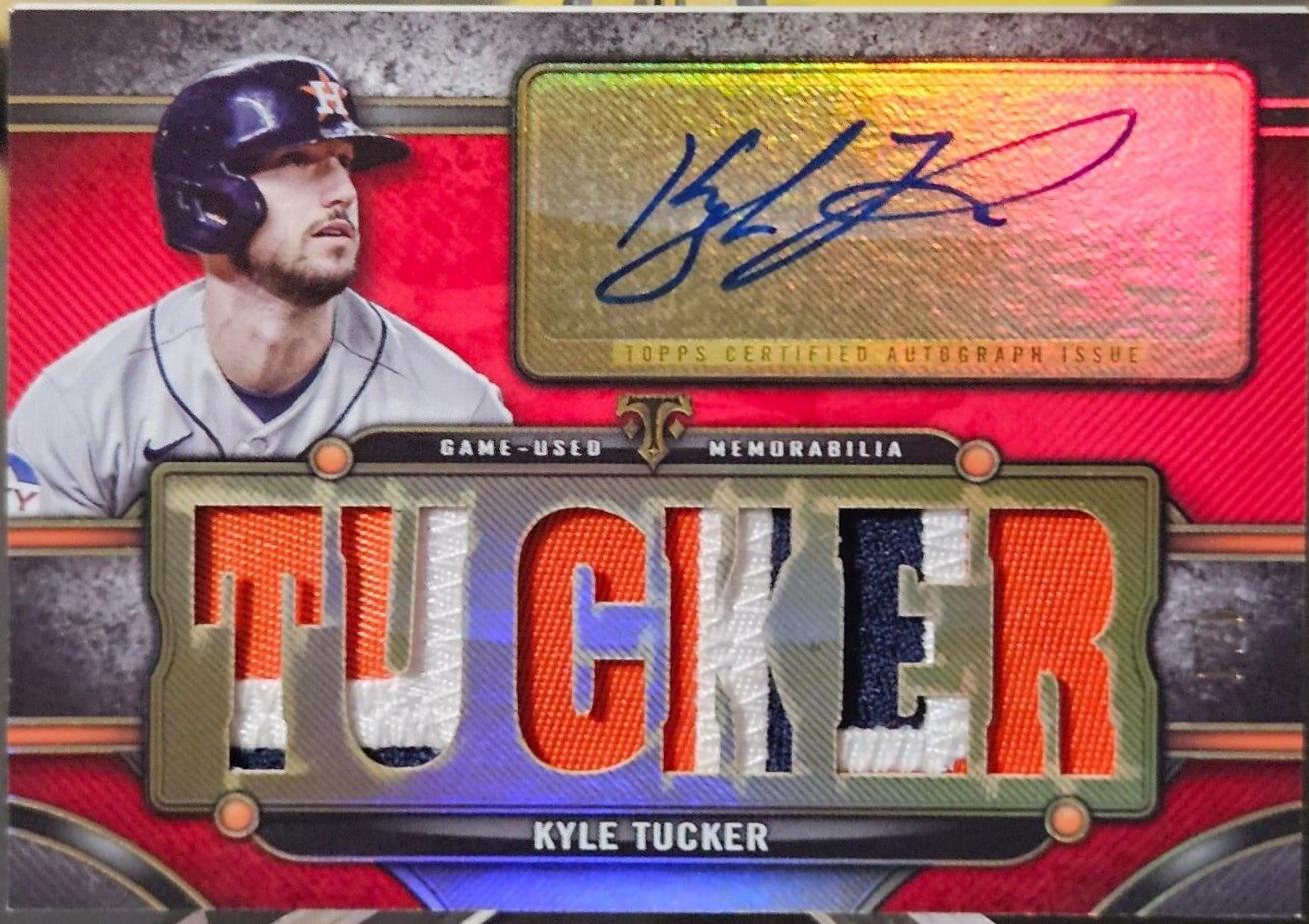 Kyle Tucker [Black Printing Plate] #TTAR-KT1