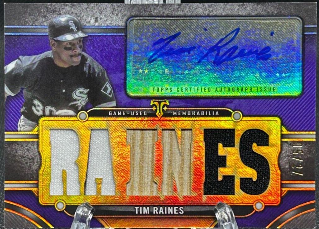 Tim Raines [Amethyst] #TTAR-TRA2