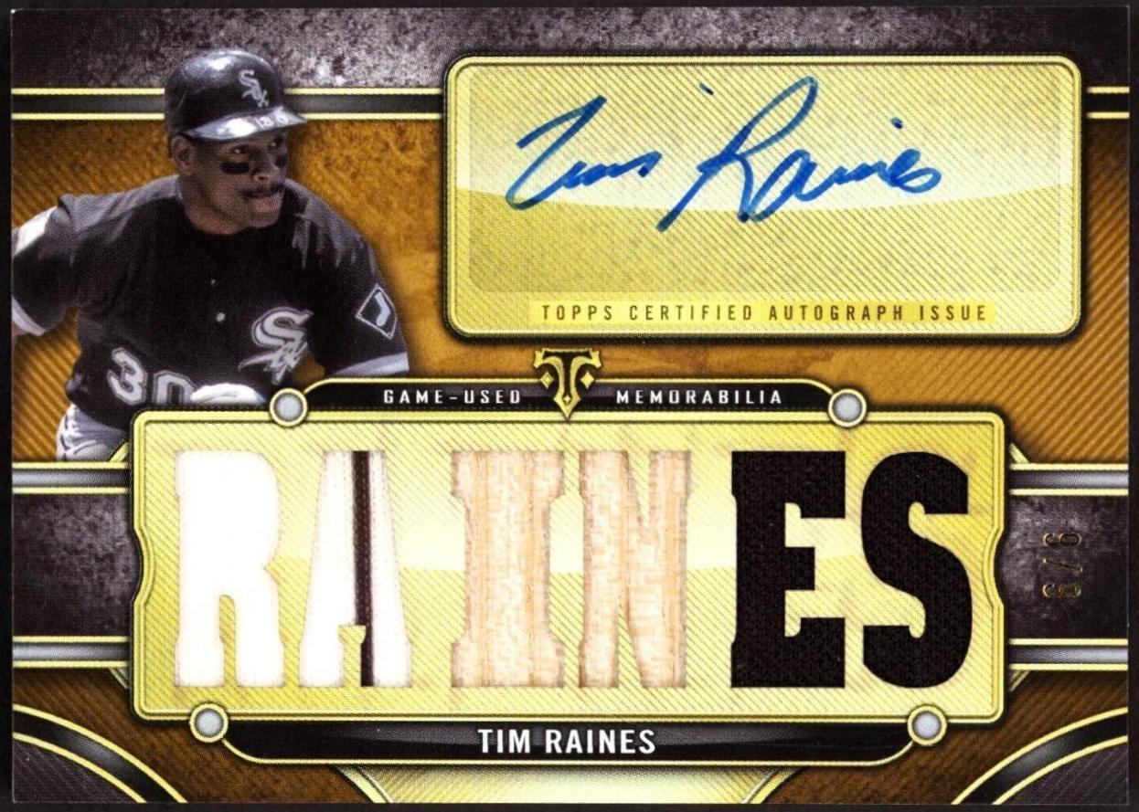 Tim Raines [Gold] #TTAR-TRA2