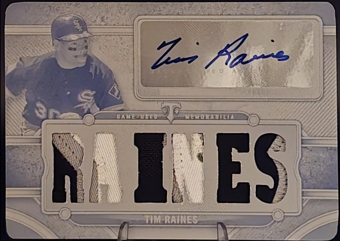 Tim Raines [Magenta Printing Plate] #TTAR-TRA2