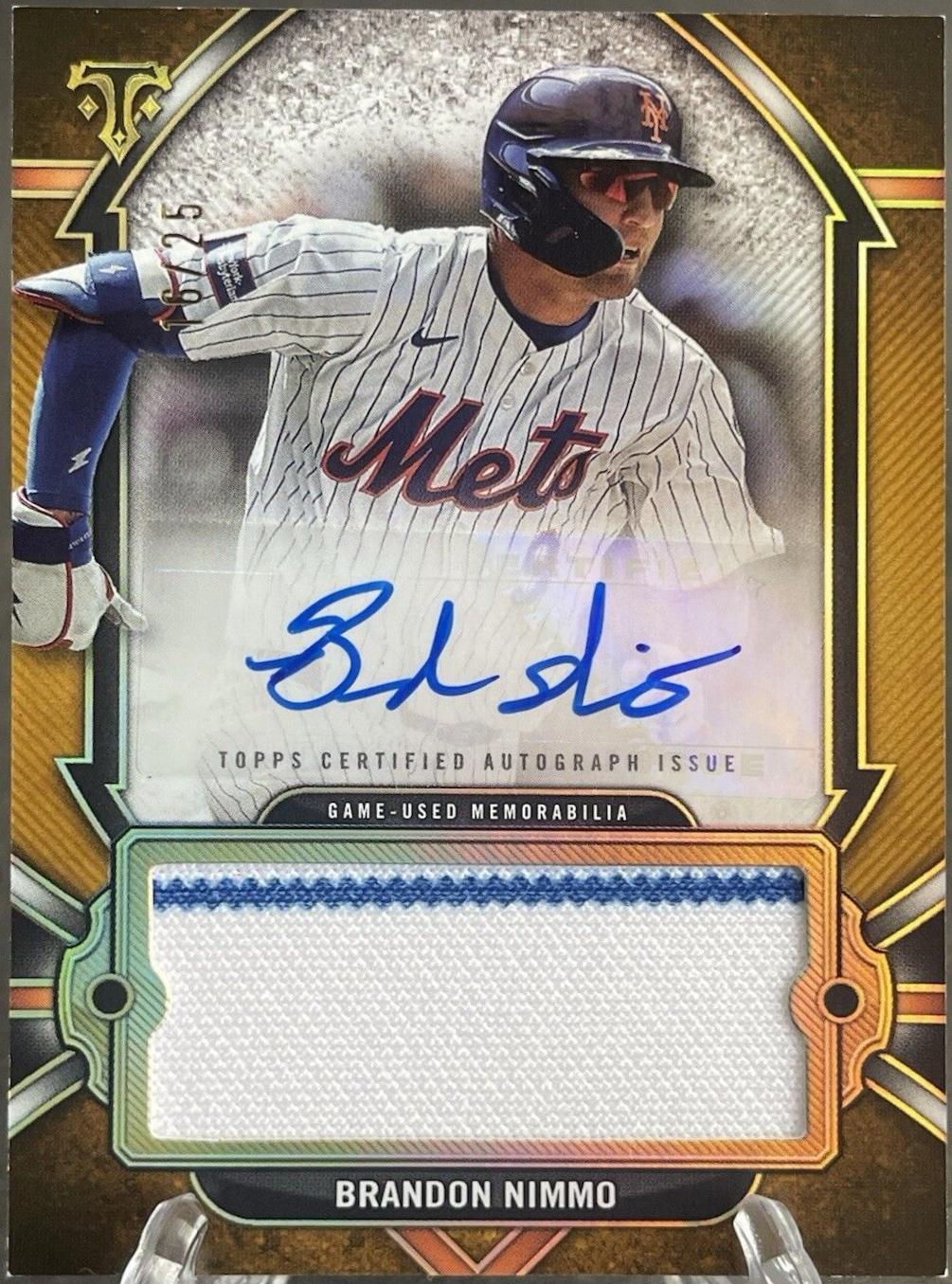 Brandon Nimmo [Gold] #AJR-BN