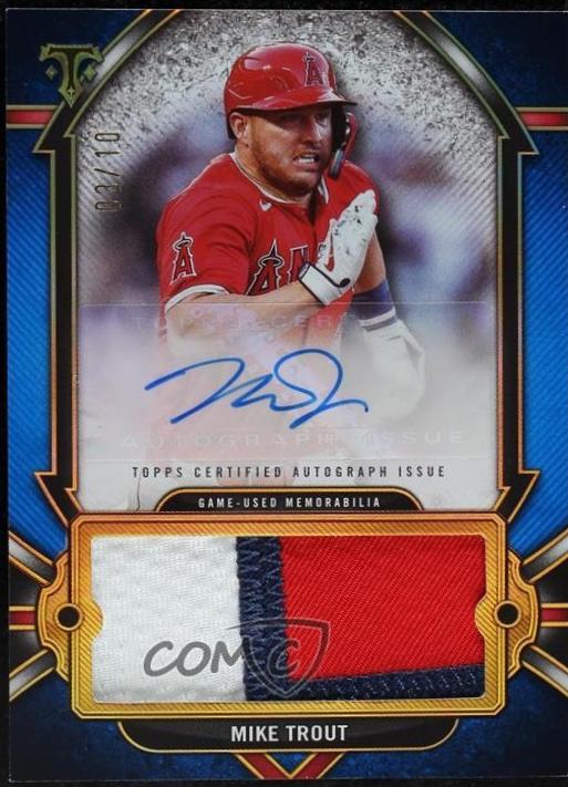 Mike Trout [Sapphire] #AJR-MT