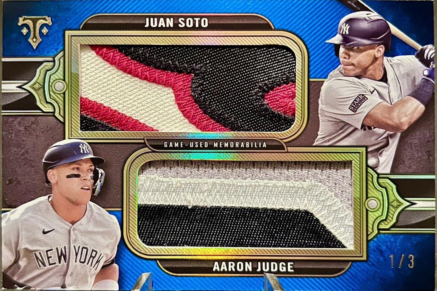 Aaron Judge / Juan Soto [Blue] #DRJ-JS