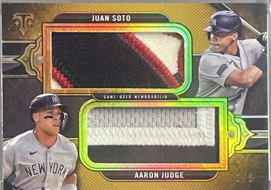 Aaron Judge / Juan Soto [Gold] #DRJ-JS