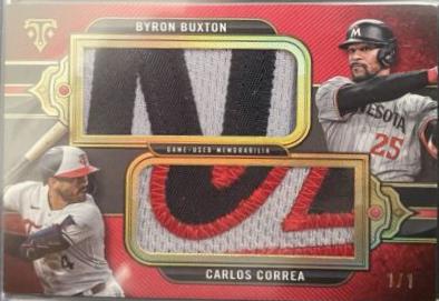 Carlos Correa / Byron Buxton #DRJ-CB