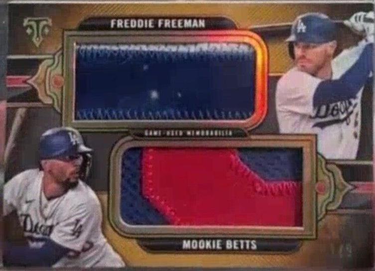 Freddie Freeman / Mookie Betts [Gold] #DRJ-BF