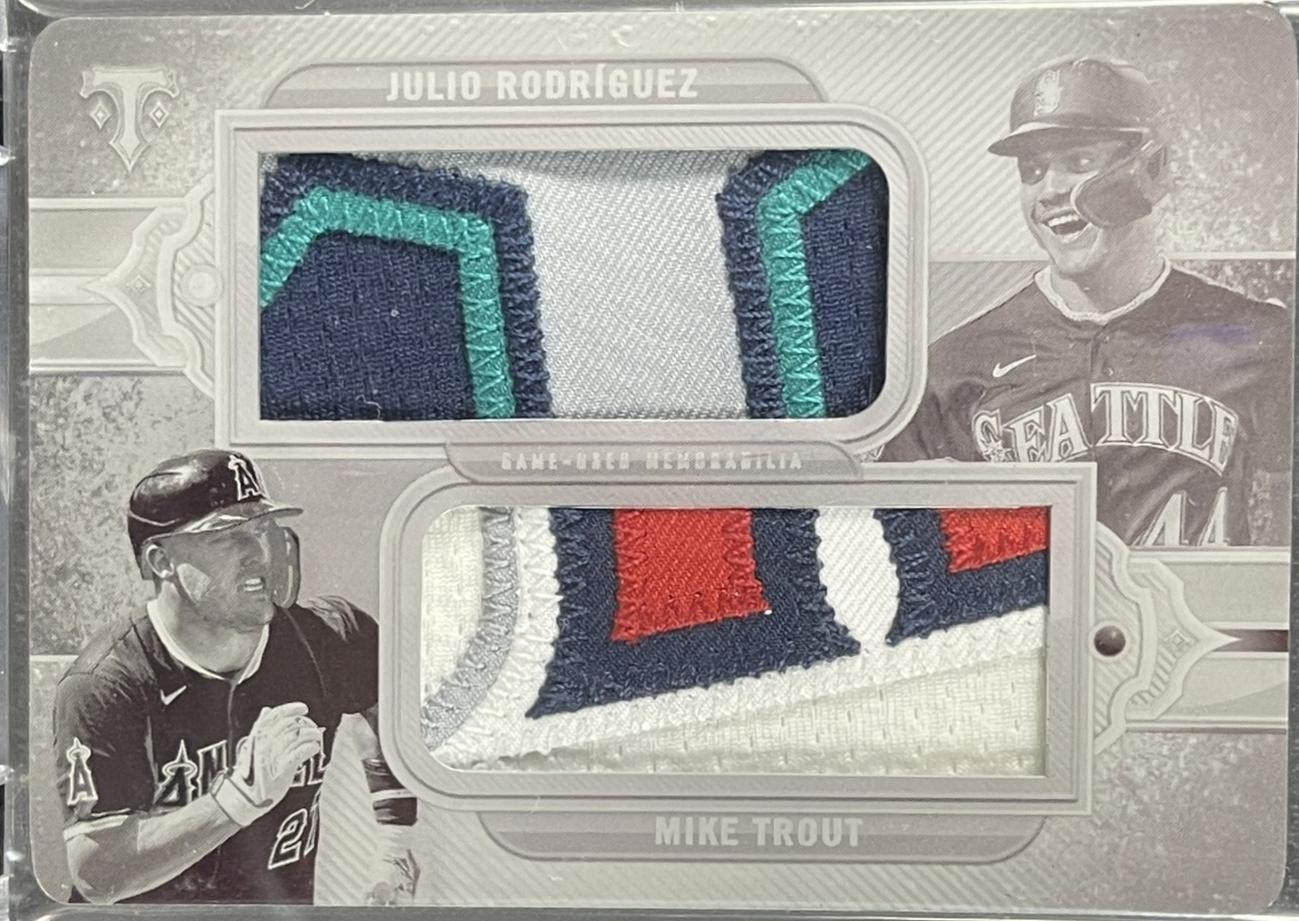 Julio Rodriguez / Mike Trout [Printing Plate] #DJR-TR