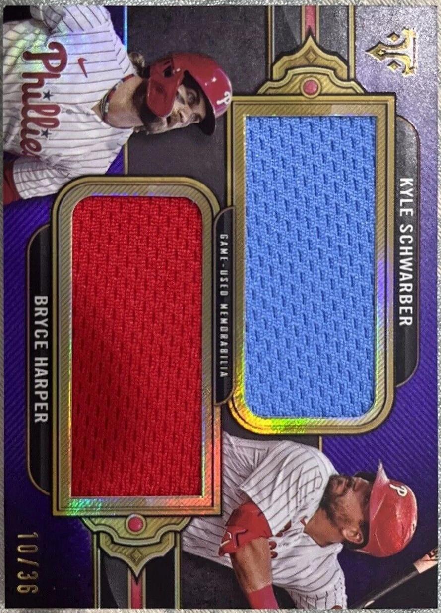 Kyle Schwarber / Bryce Harper [Amethyst] #DRJ-HS