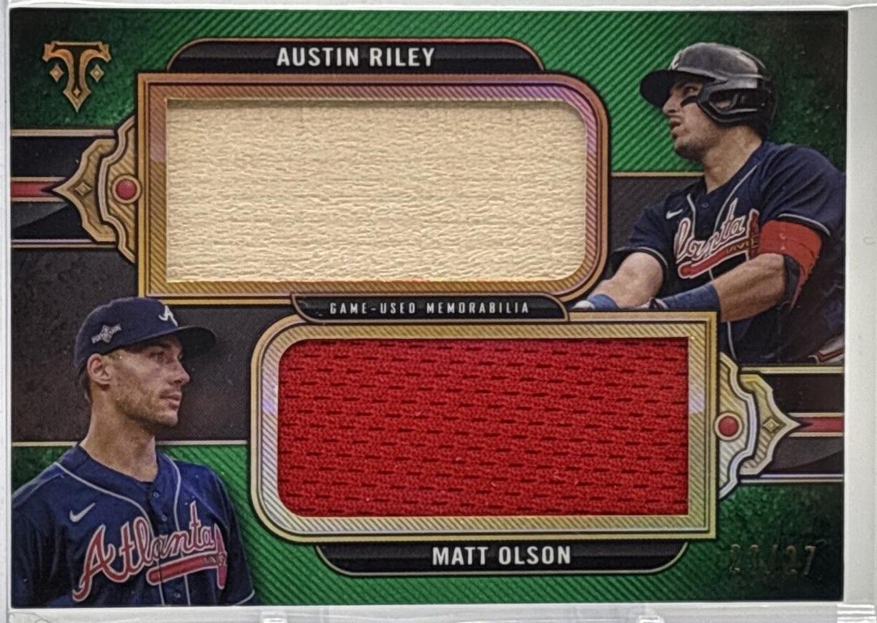Matt Olson / Austin Riley [Emerald] #DRJ-OR