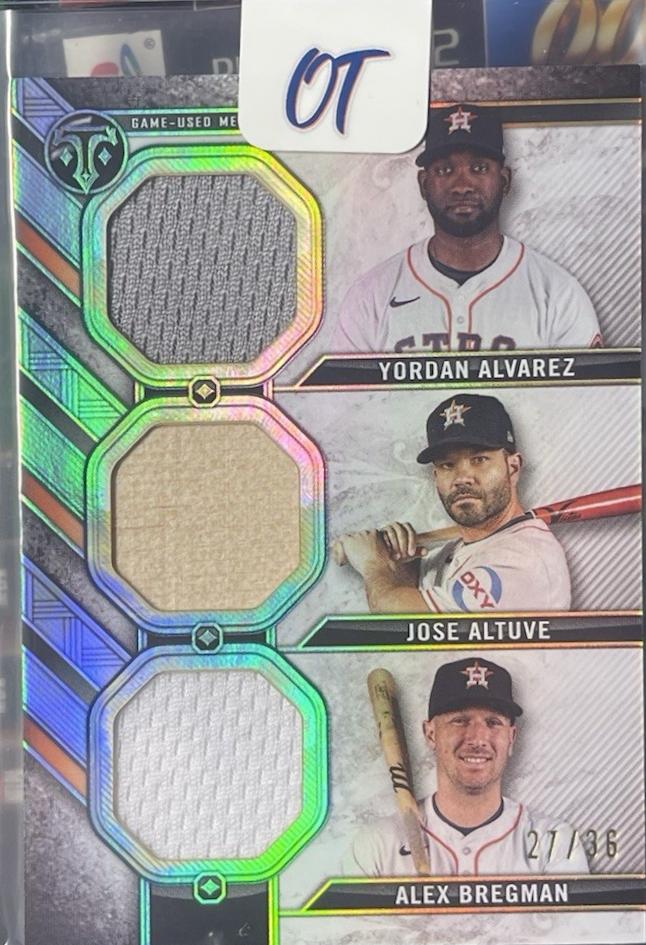 Alex Bregman / Yordan Alvarez / Jose Altuve #RCC-AAB