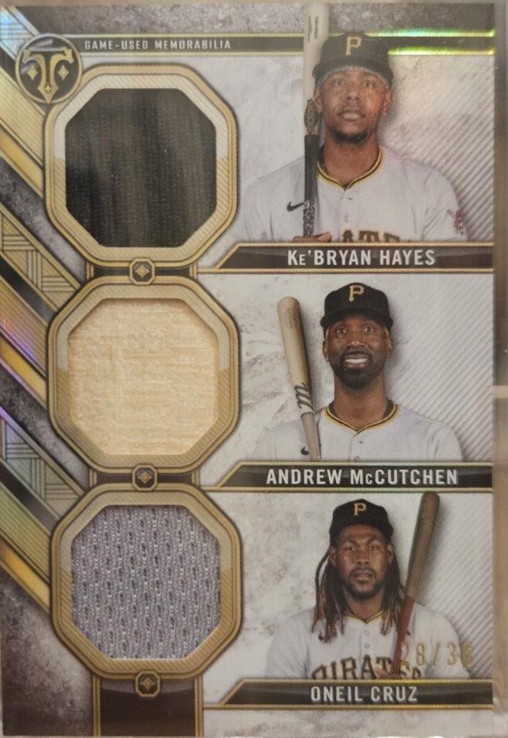 Andrew McCutchen / Oneil Cruz / Ke'Bryan Hayes #RCC-HMO