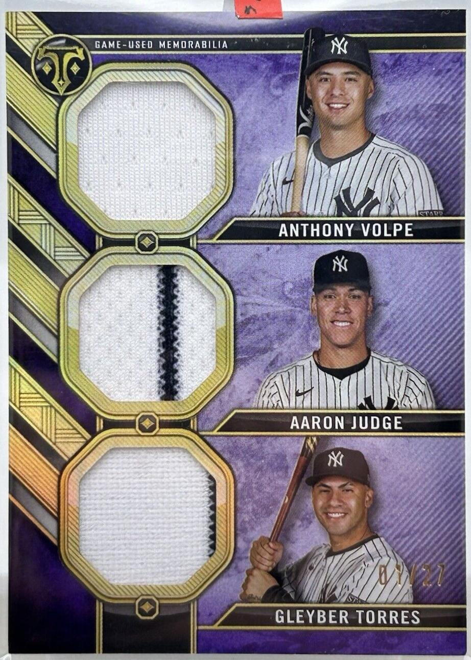 Anthony Volpe / Aaron Judge / Gleyber Torres #RCC-VJT