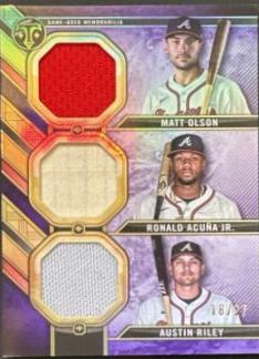 Austin Riley / Matt Olson / Ronald Acuna Jr. #RCC-ORA