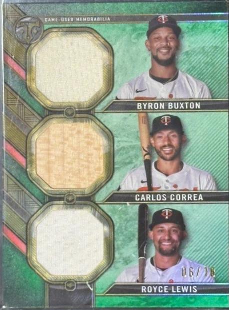 Carlos Correa / Royce Lewis / Byron Buxton #RCC-BCL