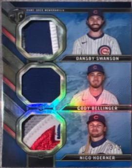 Dansby Swanson / Nico Hoerner / Cody Bellinger #RCC-SBH