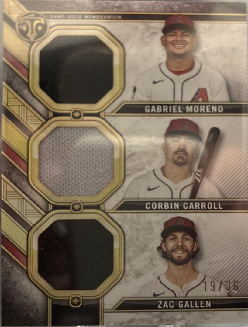 Gabriel Moreno / Corbin Carroll / Zac Gallen #RCC-MCG