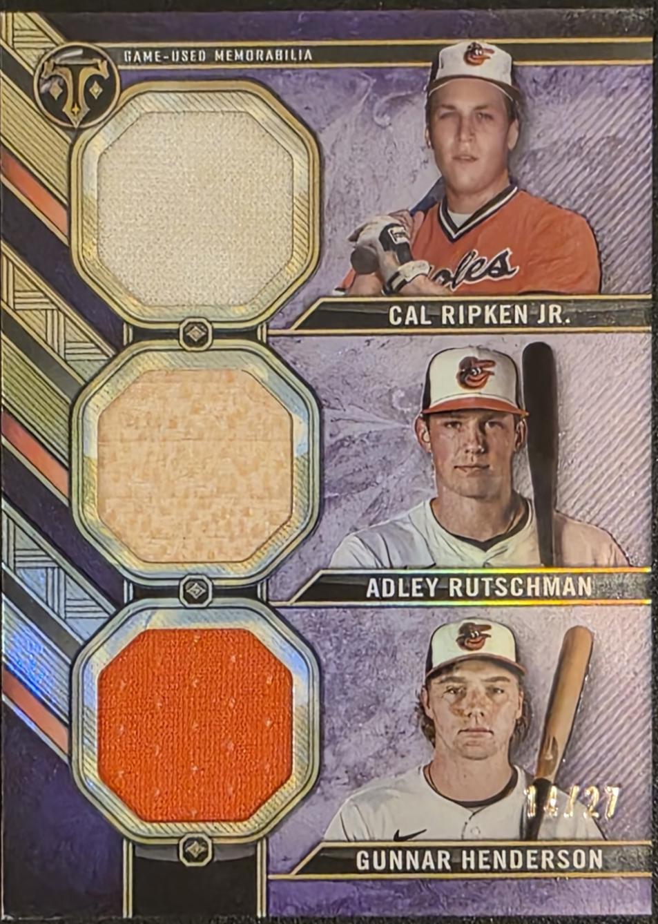Gunnar Henderson / Cal Ripken Jr. / Adley Rutschman #RCC-RRH