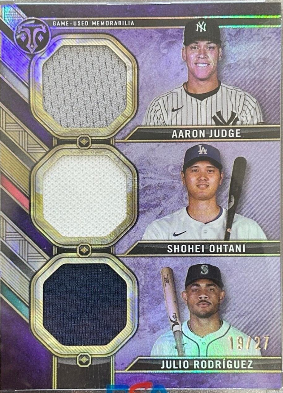 Julio Rodriguez / Shohei Ohtani / Aaron Judge #RCC-JOR
