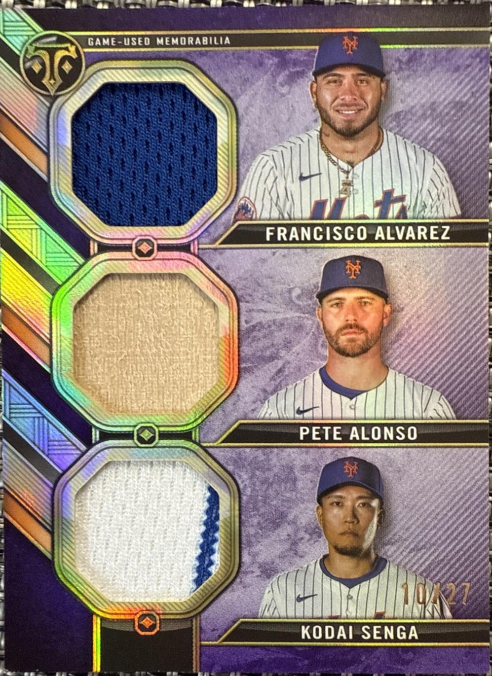 Kodai Senga / Pete Alonso / Francisco Alvarez #RCC-AAS