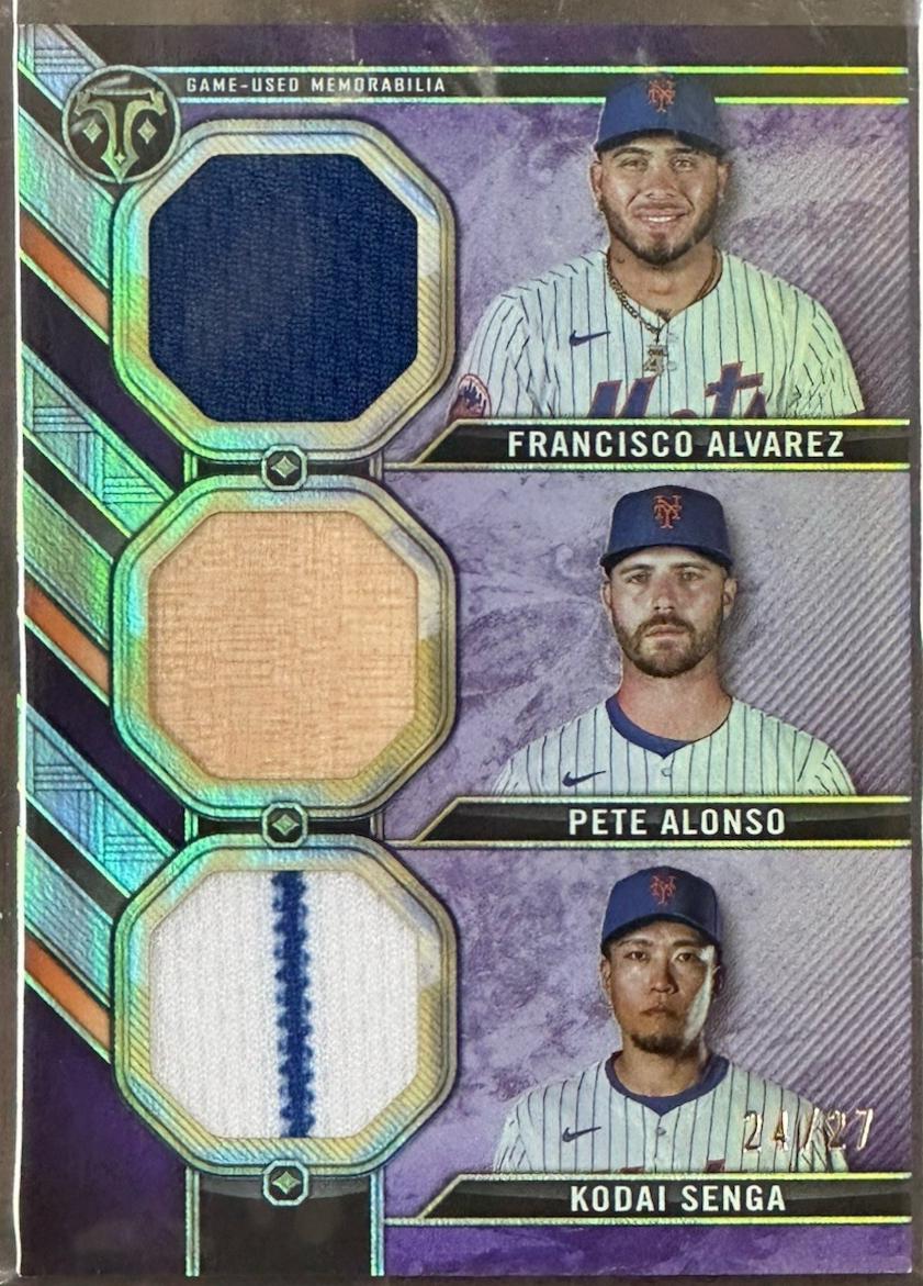 Kodai Senga / Pete Alonso / Francisco Alvarez [Amethyst] #RCC-AAS