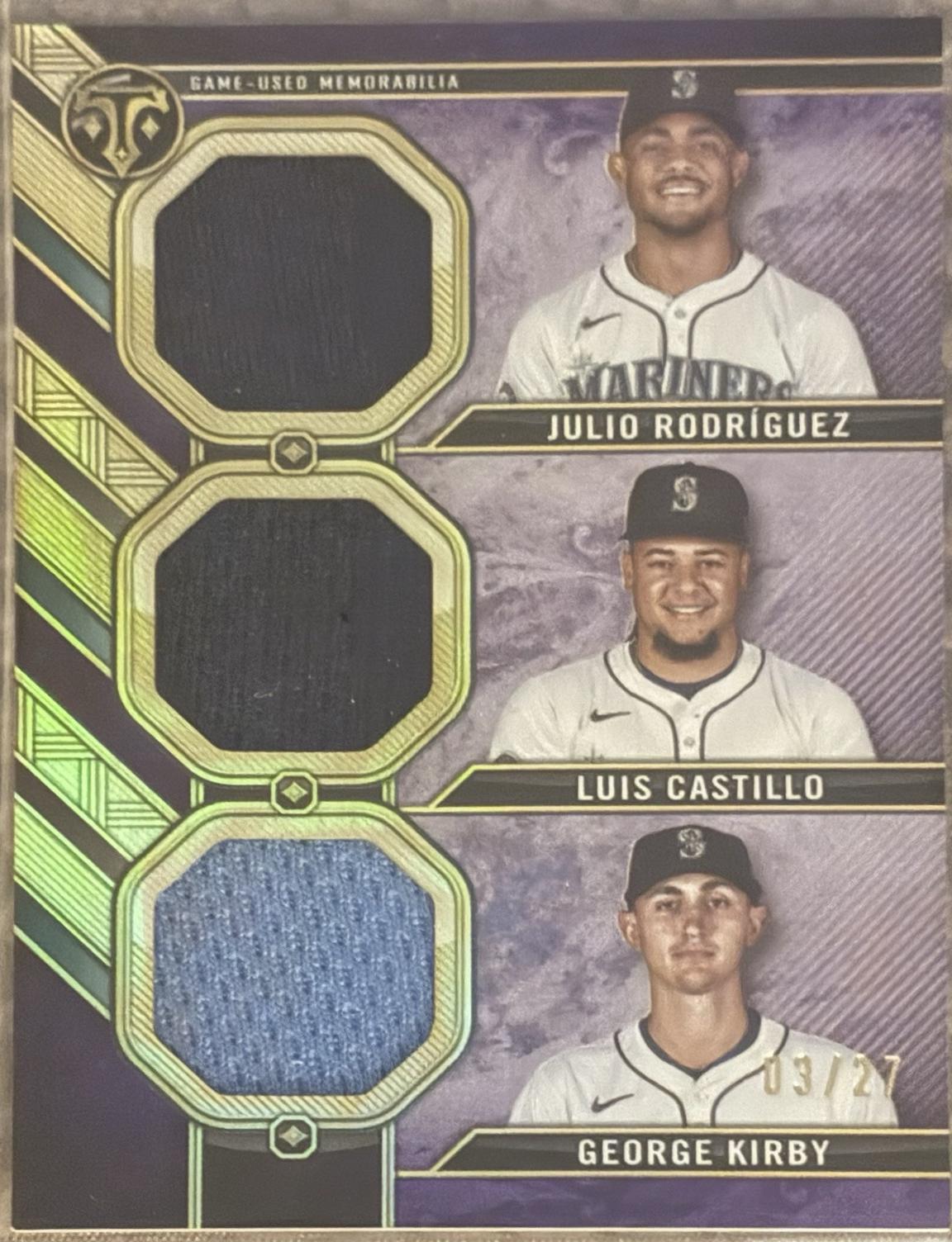 Luis Castillo / George Kirby / Julio Rodriguez #RCC-RCK