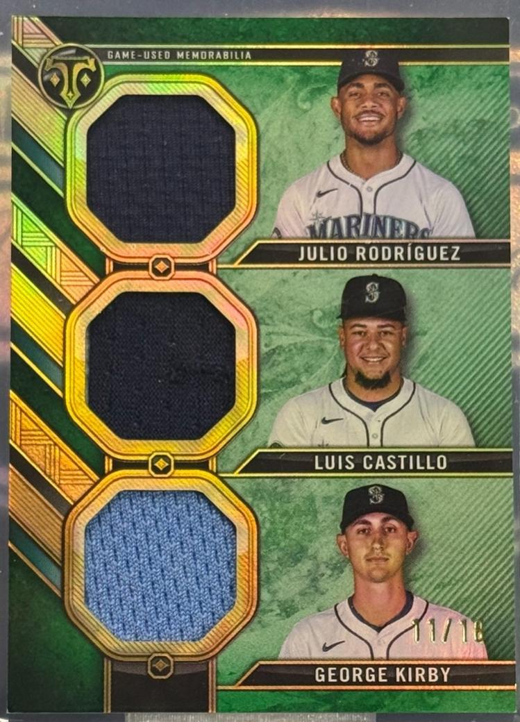 Luis Castillo / George Kirby / Julio Rodriguez [Emerald] #RCC-RCK