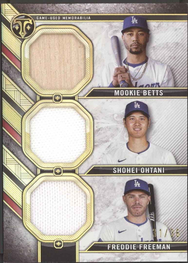 Shohei Ohtani / Freddie Freeman / Mookie Betts #RCC-BKB