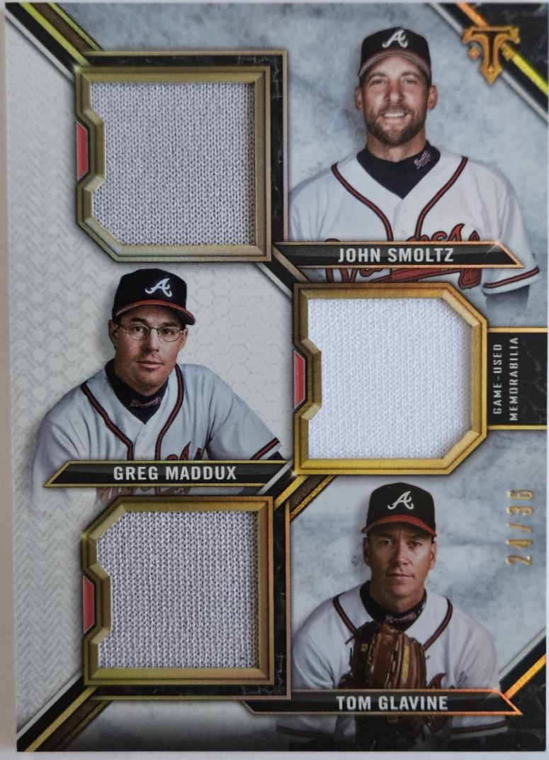 Tom Glavine / Greg Maddux / John Smoltz #RCC-SMG