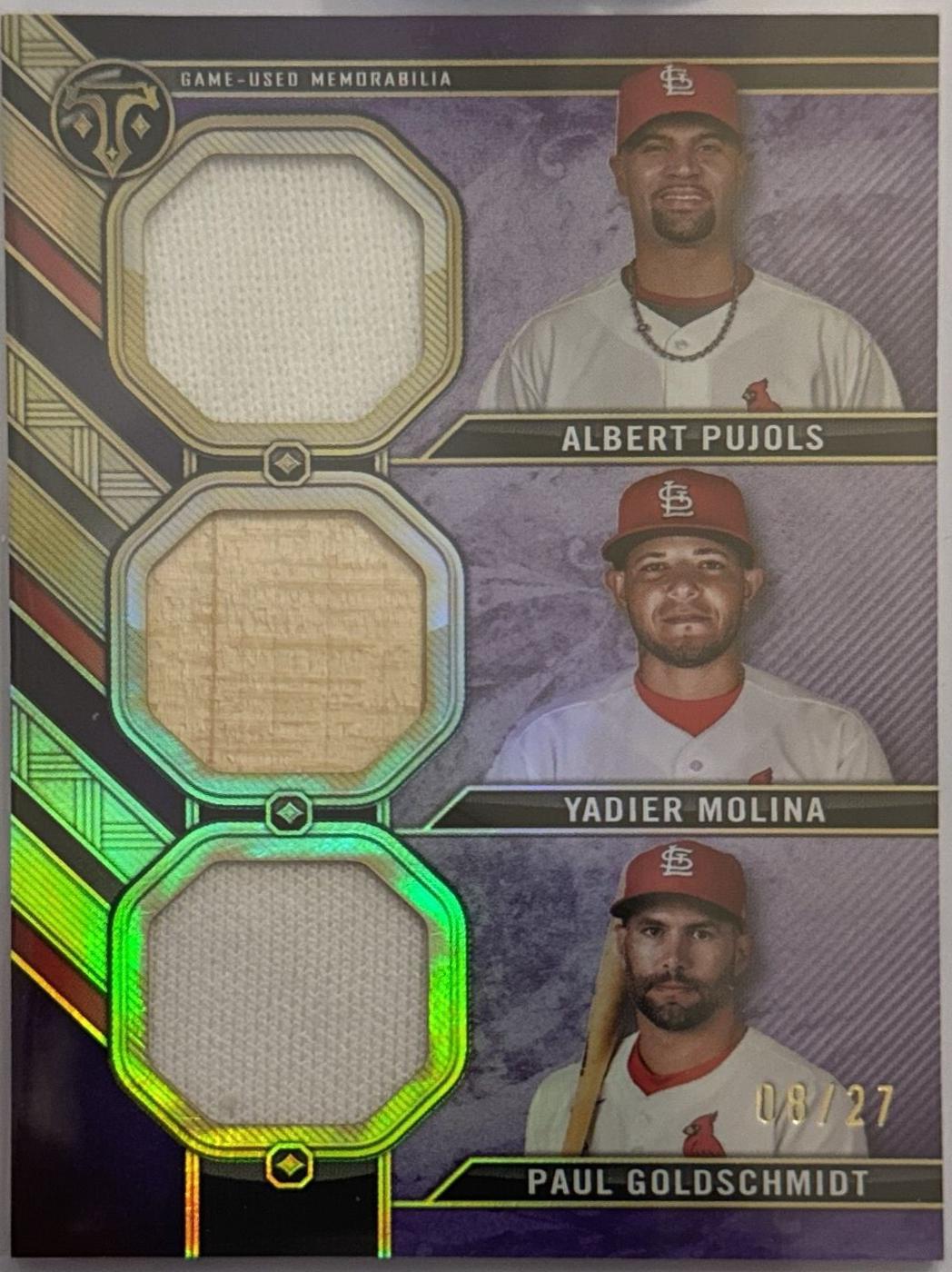 Yadier Molina / Paul Goldschmidt / Albert Pujols #RCC-PMW