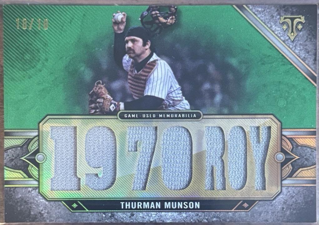 Thurman Munson [Sapphire] #RL-TMU