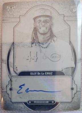 Elly De La Cruz [Black Printing Plate] #RA-ED