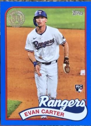 Evan Carter [Blue] #89US-49