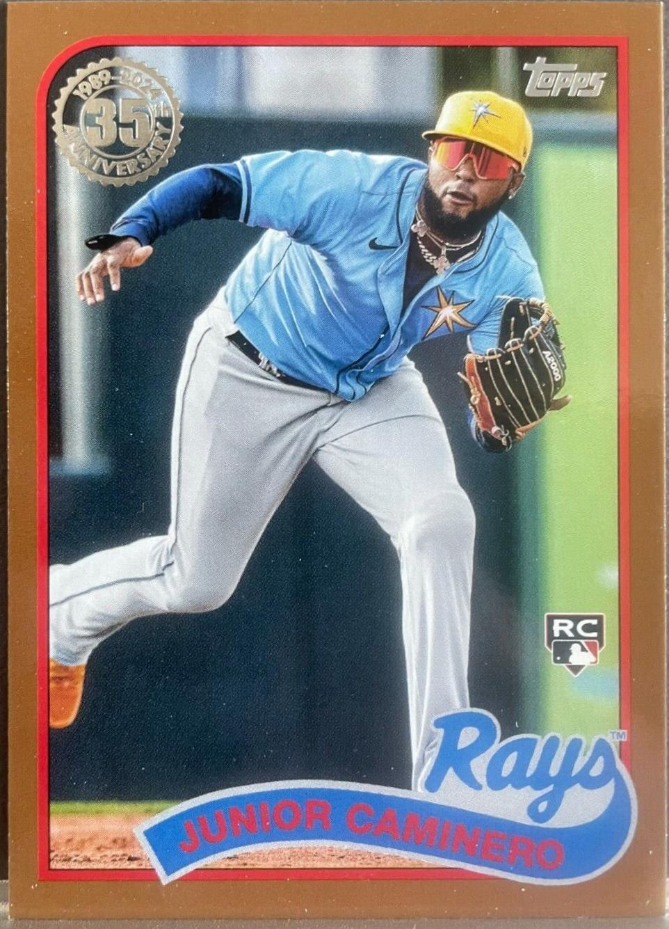 Junior Caminero [Gold] #89US-16