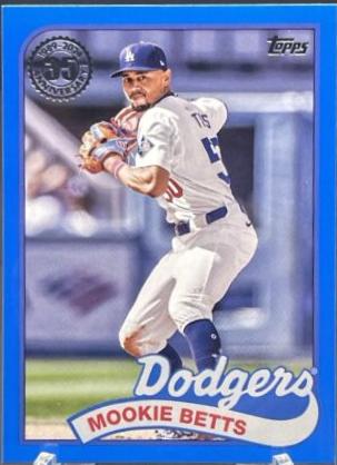 Mookie Betts [Blue] #89US-6