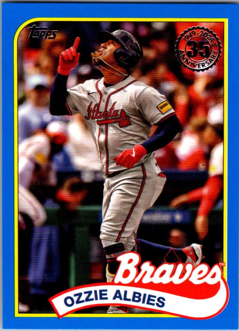 Ozzie Albies [Blue] #89US-2