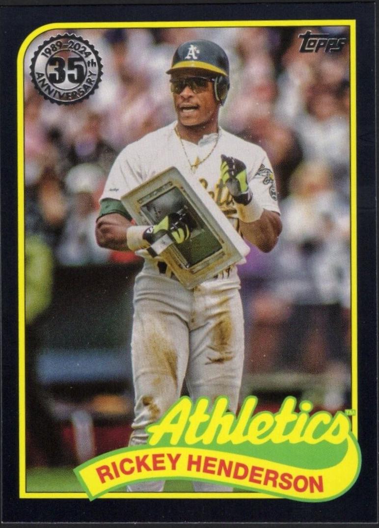 Rickey Henderson [Black] #89US-41