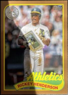 Rickey Henderson [Gold] #89US-41