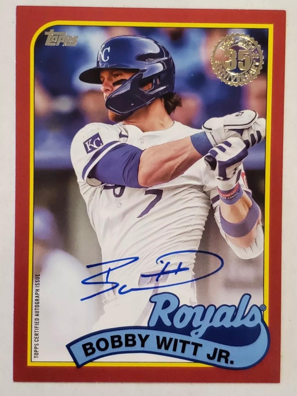 Bobby Witt Jr. [Red] #89AU-BW