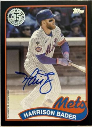Harrison Bader [Black] #89AU-HB