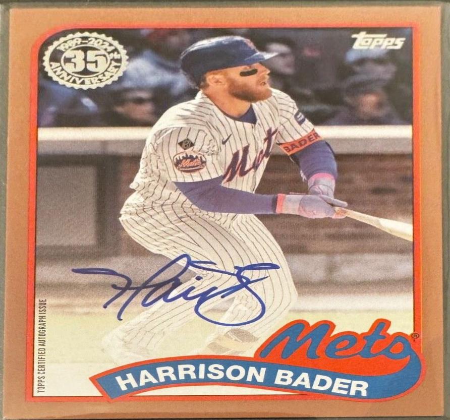 Harrison Bader [Gold] #89AU-HB