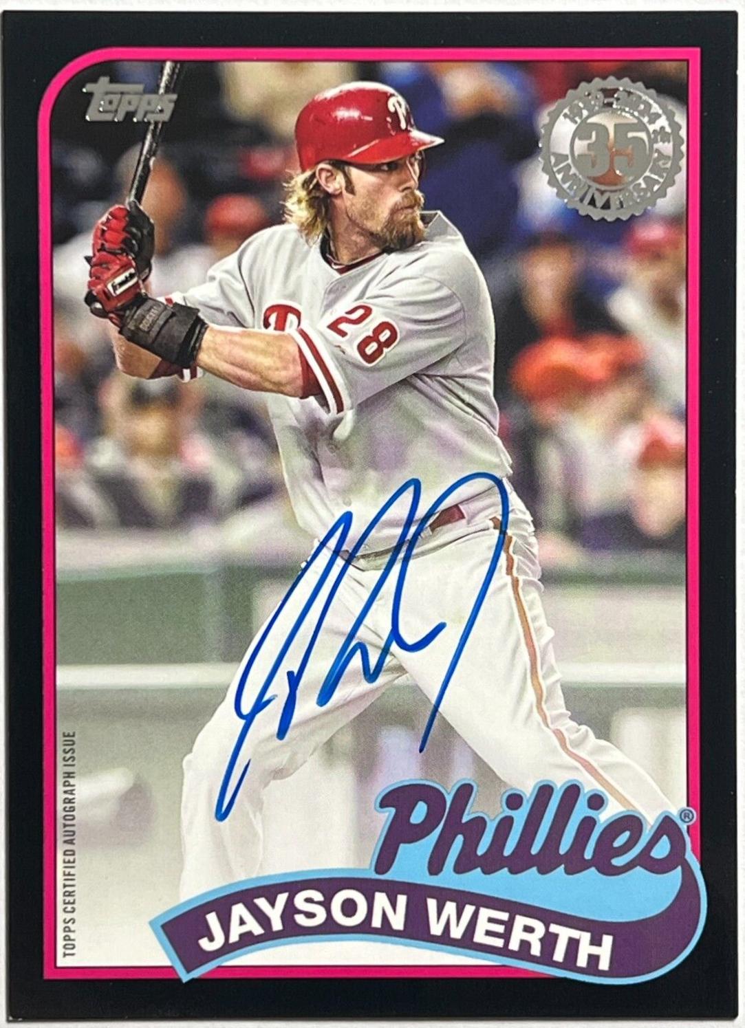 Jayson Werth [Black] #89BA2-JWE