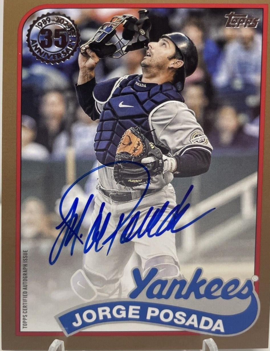 Jorge Posada [Gold] #89BA2-JP