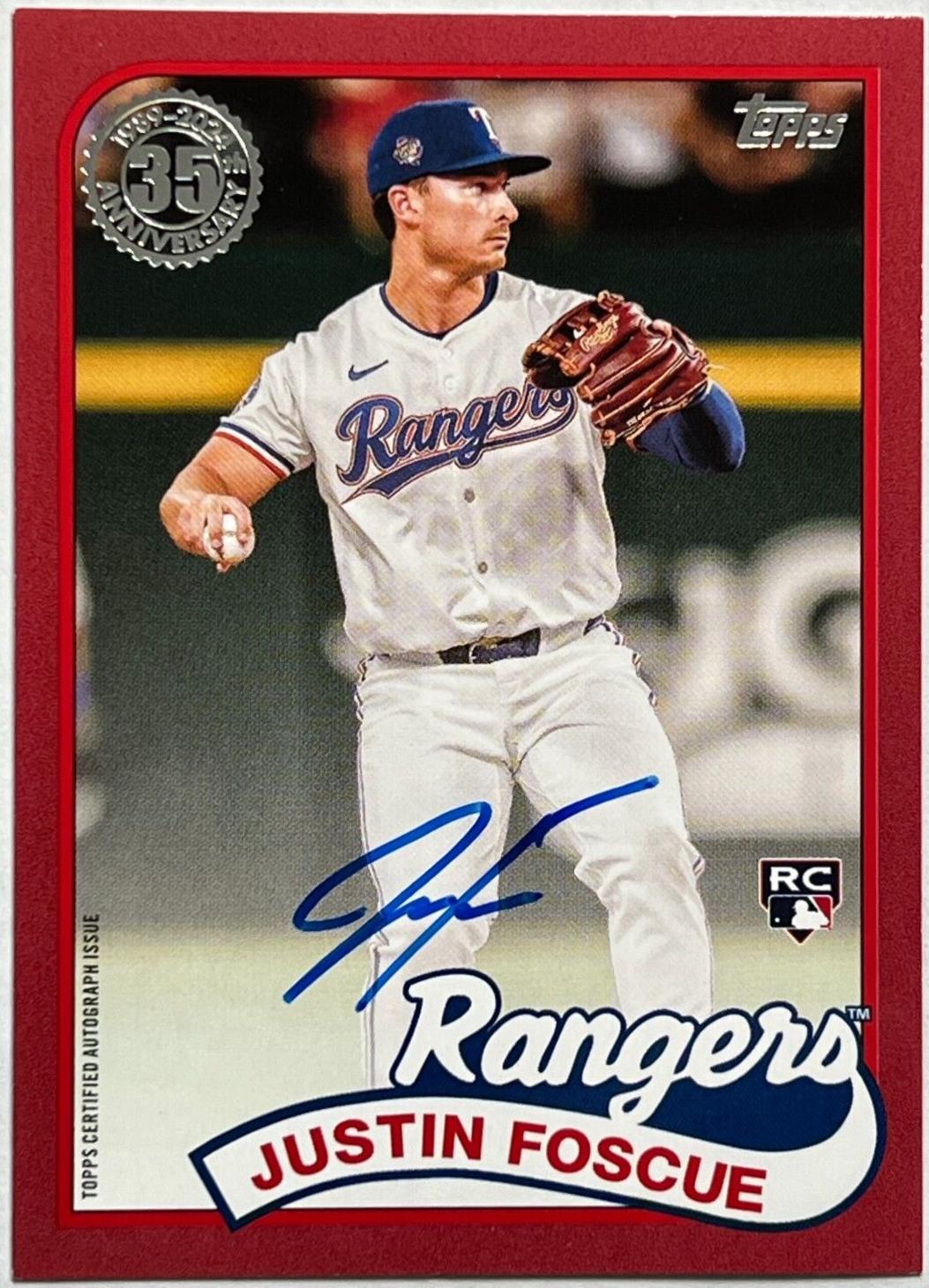 Justin Foscue [Red] #89AU-JUF