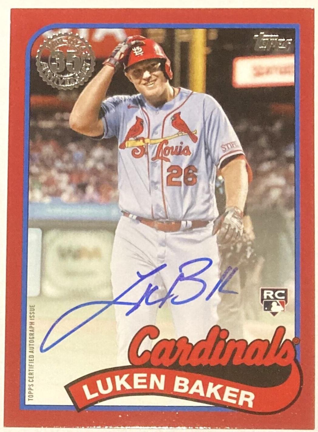 Luken Baker [Red] #89BA2-LB